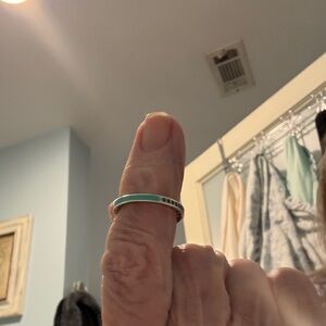 Pandora Silver and Turquoise Ring